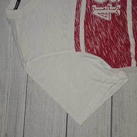 Tommy Hilfiger × NFL San Francisco 49ers T-Shirt White/Red Size M NWT - Picture 4 of 11